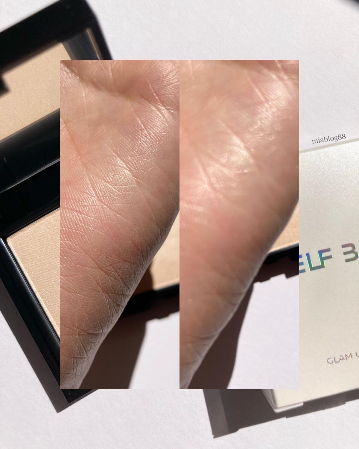 ティーハイライター/SELF BEAUTY/パウダーハイライトを使ったクチコミ(3枚目)