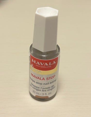 MAVALA バイター ストップ Nのクチコミ「マヴァラ バイターストップN 10ml
(Amazonで1585円)

爪噛み防止の超絶苦いマ.....」（1枚目）