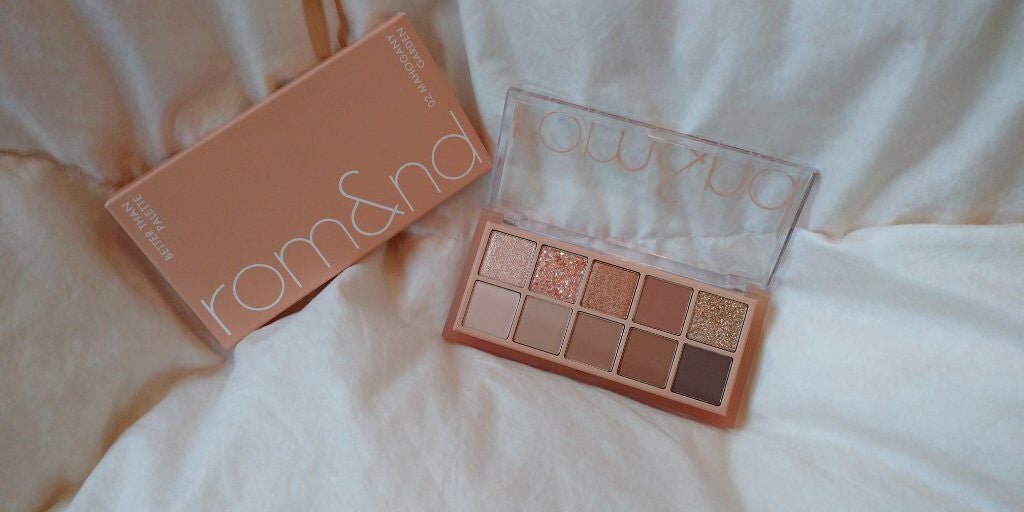 ベターザンパレット/rom&nd/アイシャドウパレットを使ったクチコミ(2枚目)