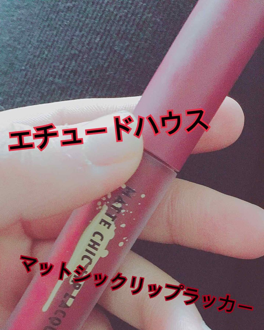 マットシックリップラッカー/ETUDE/口紅を使ったクチコミ(1枚目)
