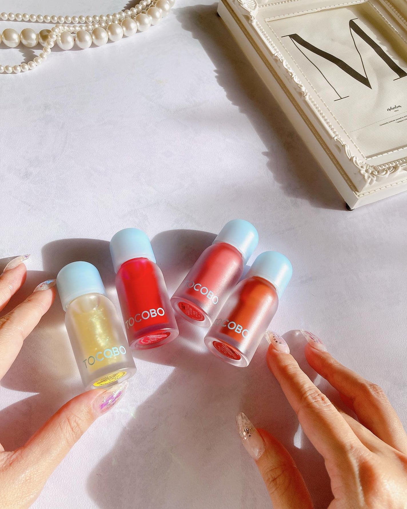 ジューシーベリープランピングリップオイル/TOCOBO/リップグロスを使ったクチコミ(8枚目)