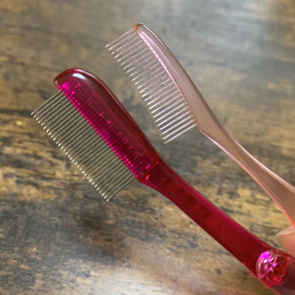 マスカラコーム メタルN（ナチュラル）/チャスティ/その他化粧小物を使ったクチコミ（2枚目）