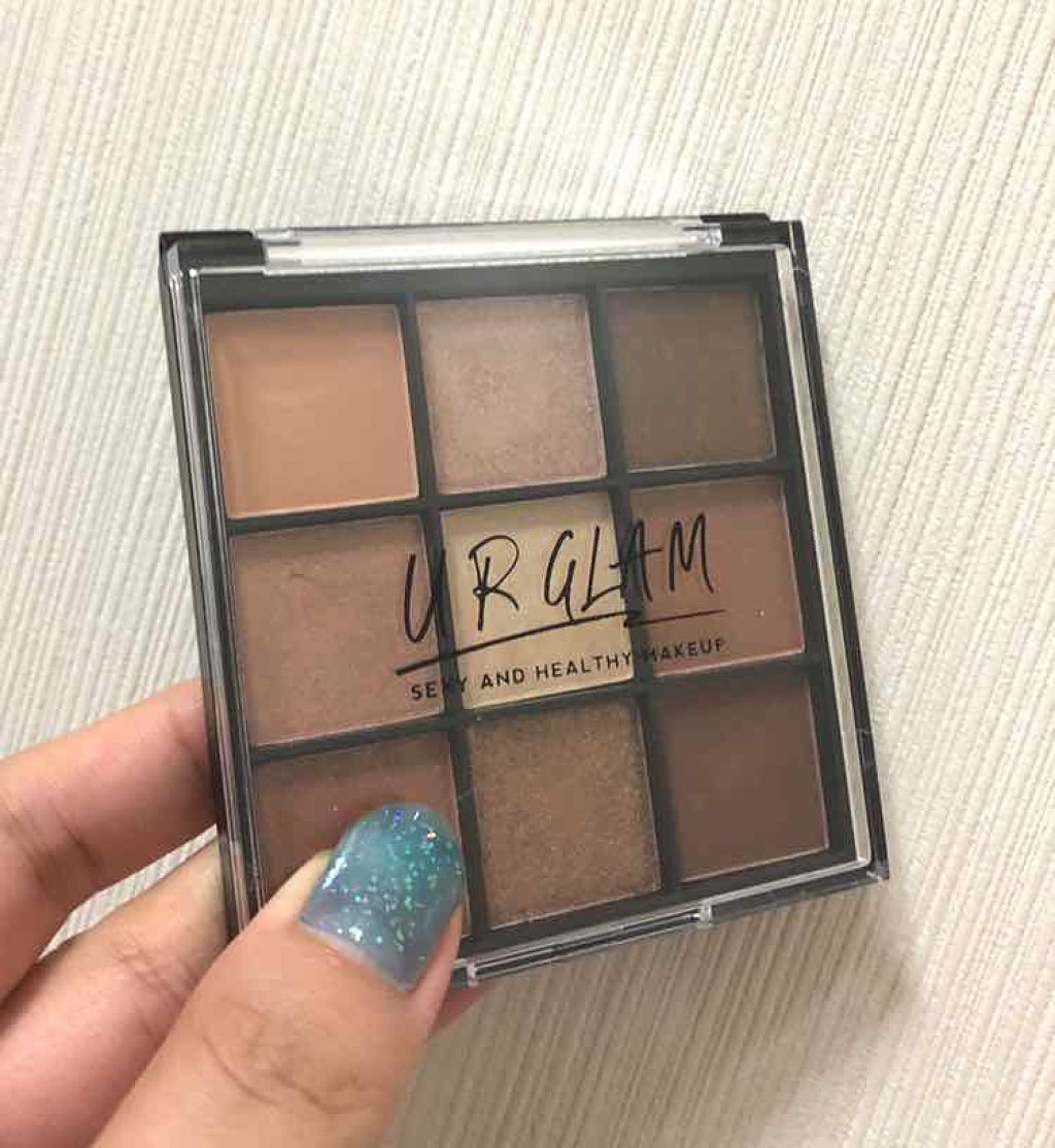 UR GLAM BLOOMING EYE COLOR PALETTE/U R GLAM/アイシャドウパレットを使ったクチコミ(1枚目)