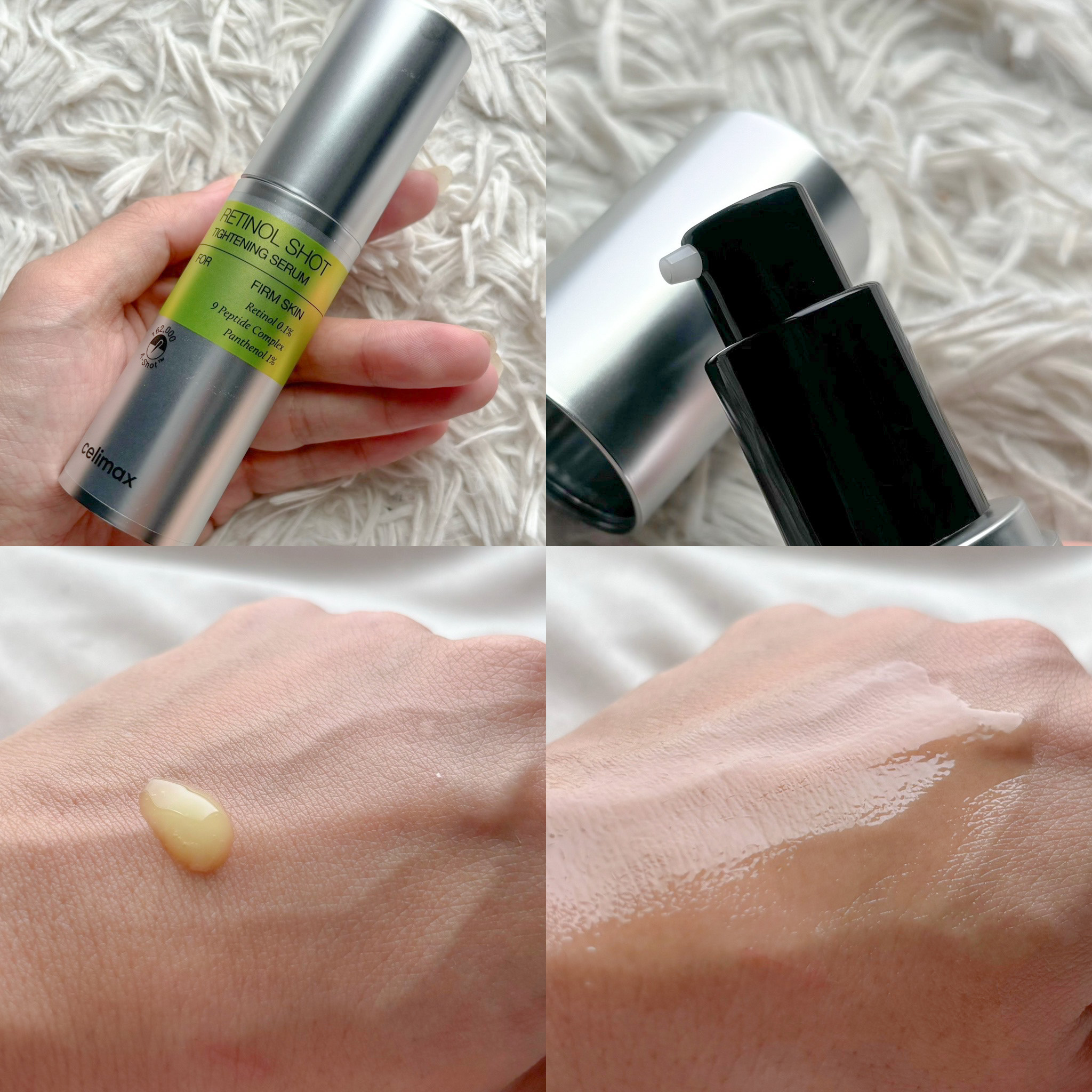  THE ビタA レチノールショット タイトニングセラム /celimax/美容液を使ったクチコミ（2枚目）