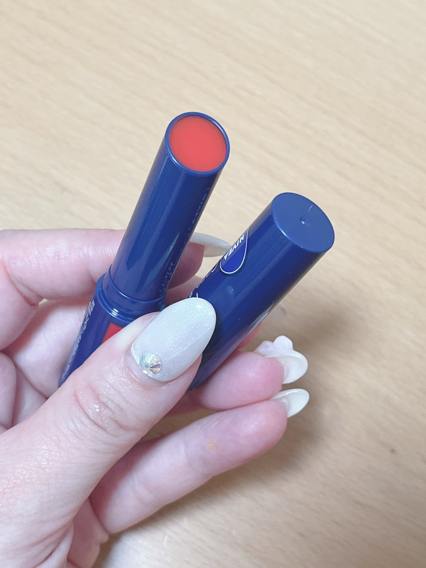 ニベア リッチケア&カラーリップ/ニベア/リップクリームを使ったクチコミ(2枚目)