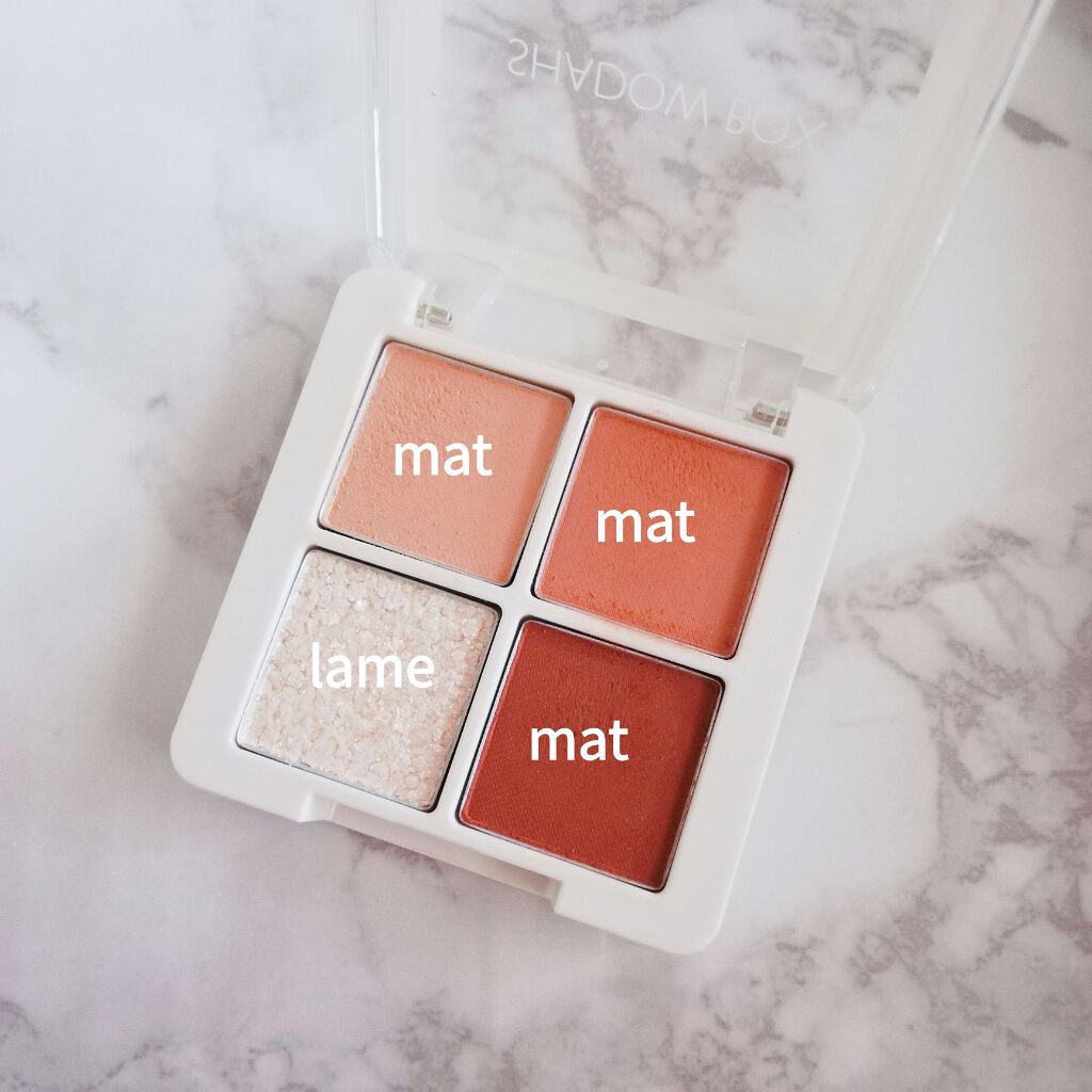 センムル シャドウ ボックス(1)/the SAEM/アイシャドウパレットを使ったクチコミ（3枚目）