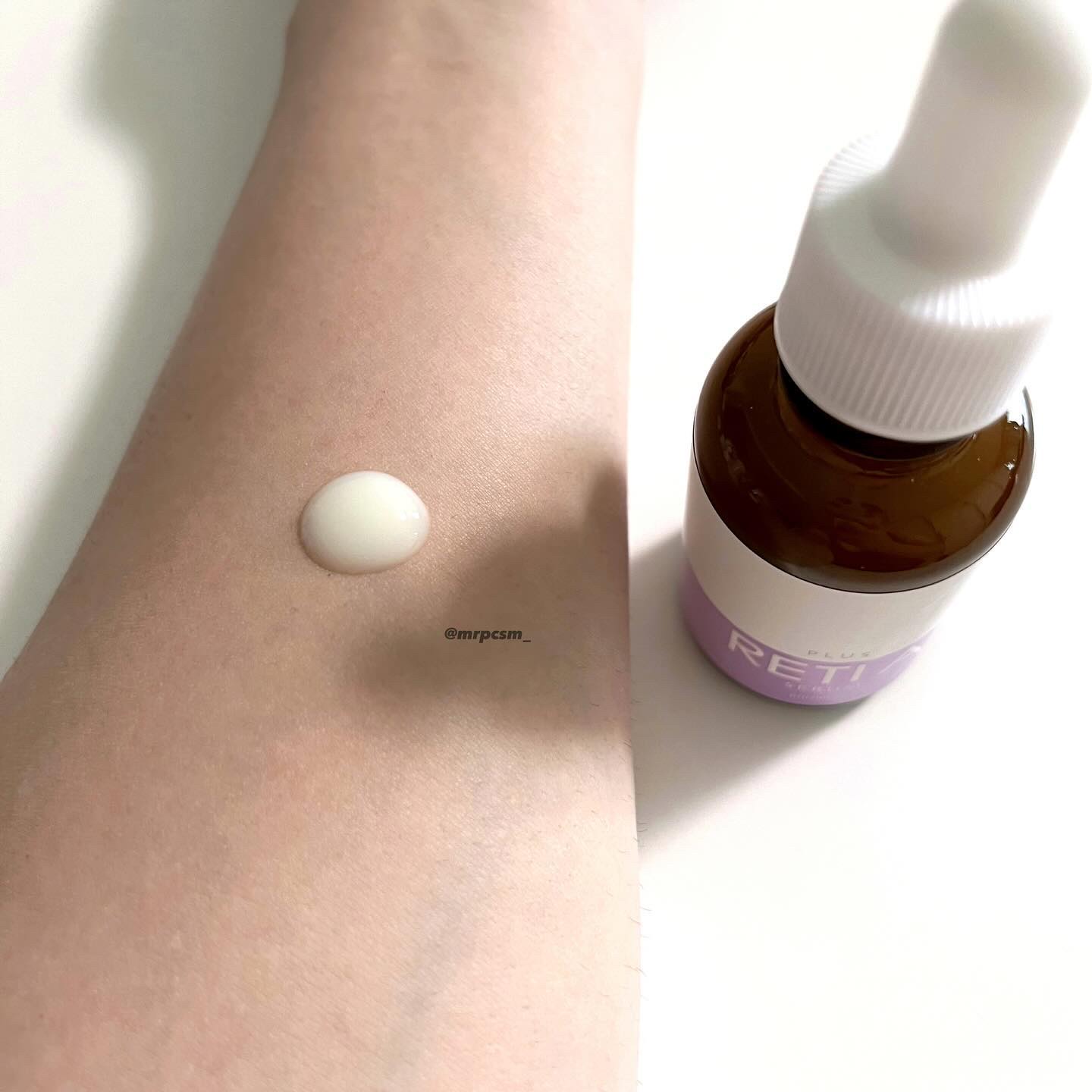 プラスキレイ プラスレチAセラム のクチコミ「.
#PR
★プラスキレイ
　プラスレチAセラム　30mL

とてもなめらかな、乳液のようなし.....」（3枚目）