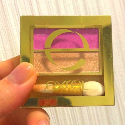 デュアルアイシャドウ N/excel/アイシャドウパレットを使ったクチコミ(1枚目)