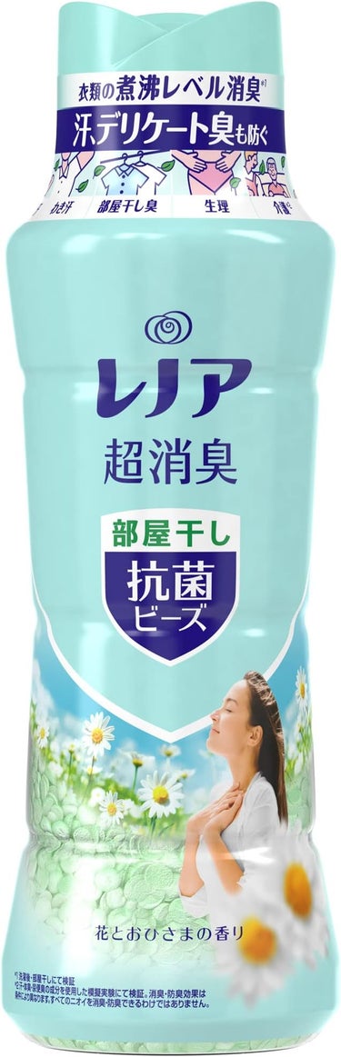 レノア レノア超消臭抗菌ビーズ 部屋干し花とおひさまの香り