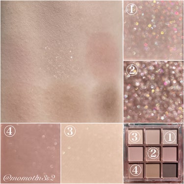 KEYBO FALL IN LOVE SHADOW PALETTE/keybo/アイシャドウパレットを使ったクチコミ（3枚目）