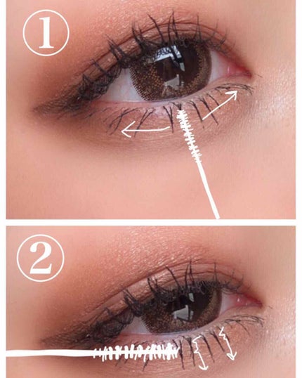 「塗るつけまつげ」自まつげ際立てタイプ/デジャヴュ/マスカラを使ったクチコミ(2枚目)