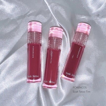 Soak Tattoo Tint/フォレンコス/リップグロスを使ったクチコミ(2枚目)