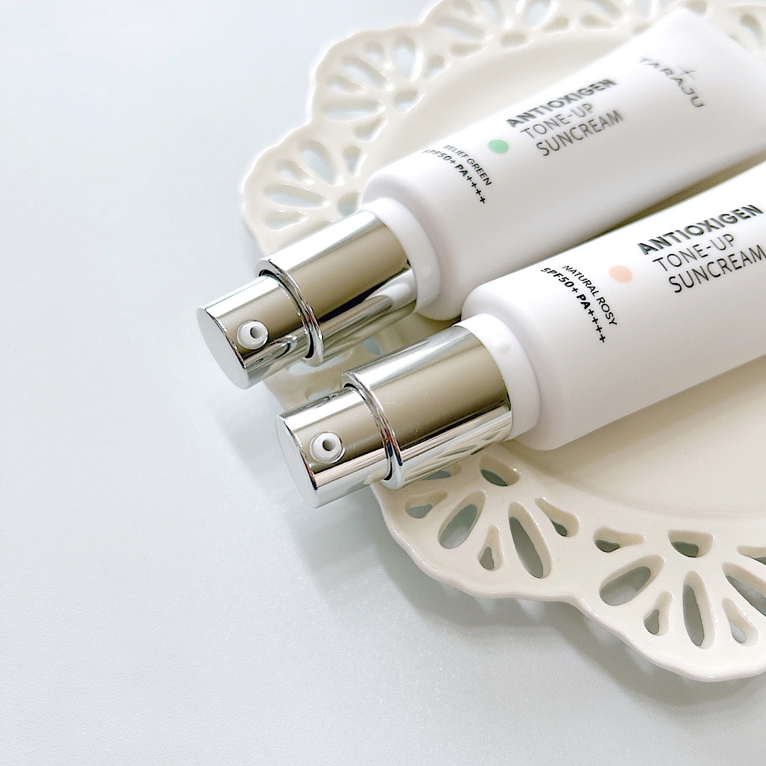 トーンアップサンクリーム/TARAJU/日焼け止めクリームを使ったクチコミ（2枚目）