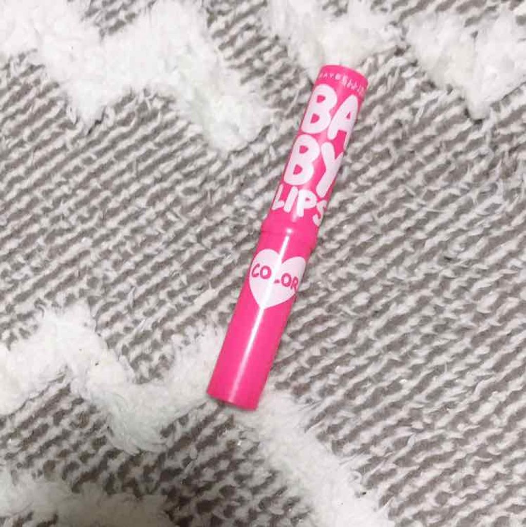 リップクリーム カラー BABY LIPS/MAYBELLINE NEW YORK/リップケアを使ったクチコミ(2枚目)