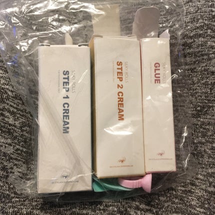 EYE2IN 低刺激 セルフプロ用 まつげパーマ 3種 セット/Qoo10/その他キットセットを使ったクチコミ(1枚目)