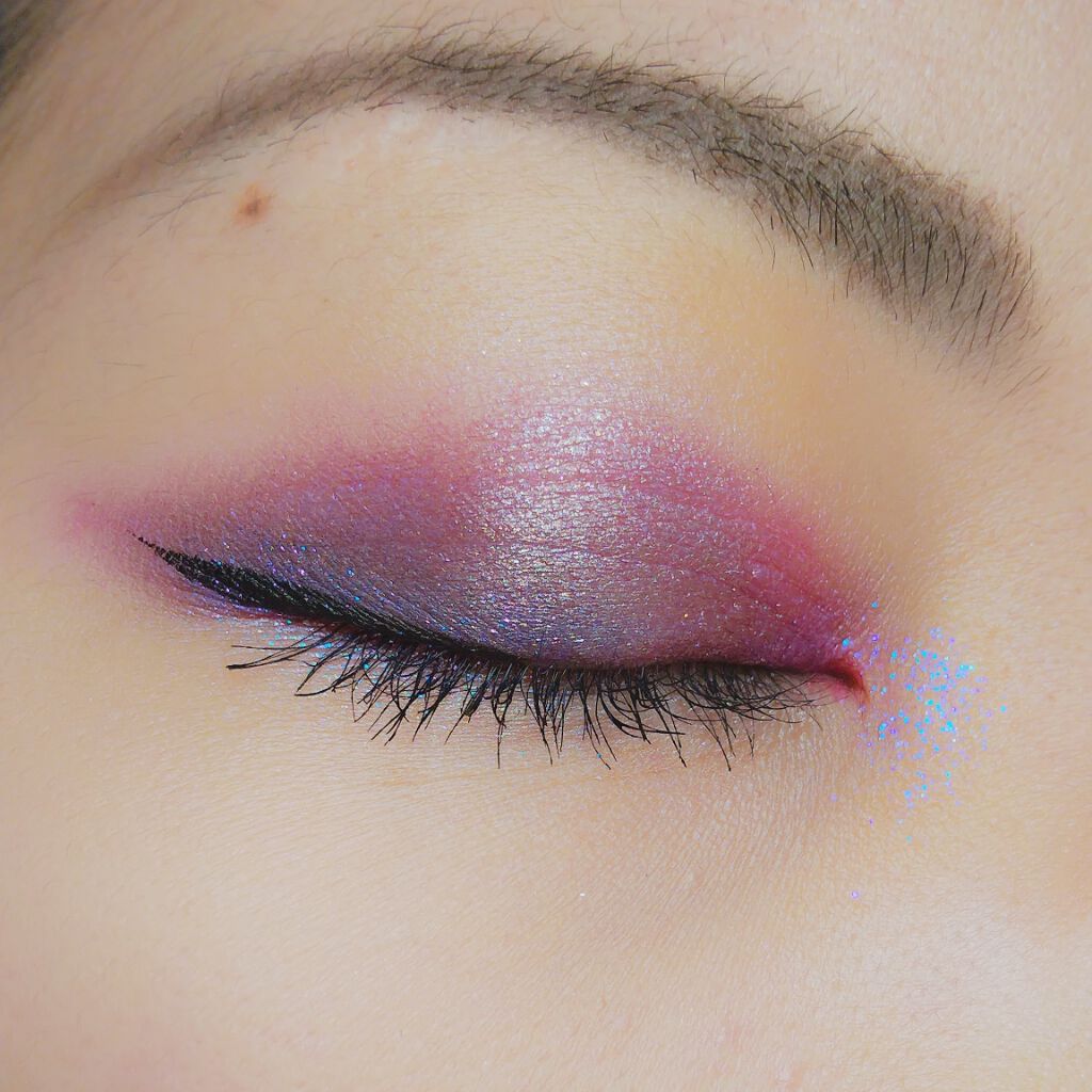 Glitterally Obsessed/ColourPop/単色アイシャドウを使ったクチコミ（2枚目）