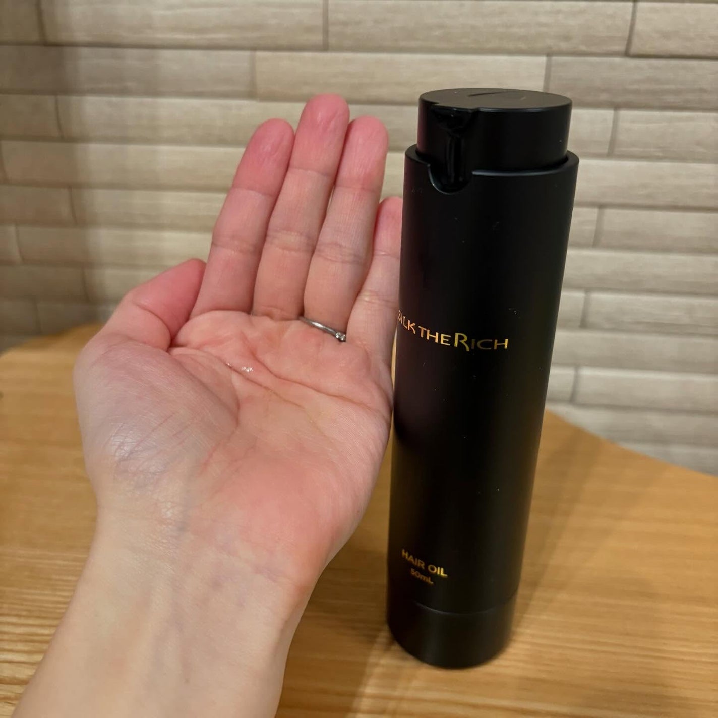 ザ・リッチ ヘアオイルMNM/SILK THE RICH/ヘアオイルを使ったクチコミ(5枚目)