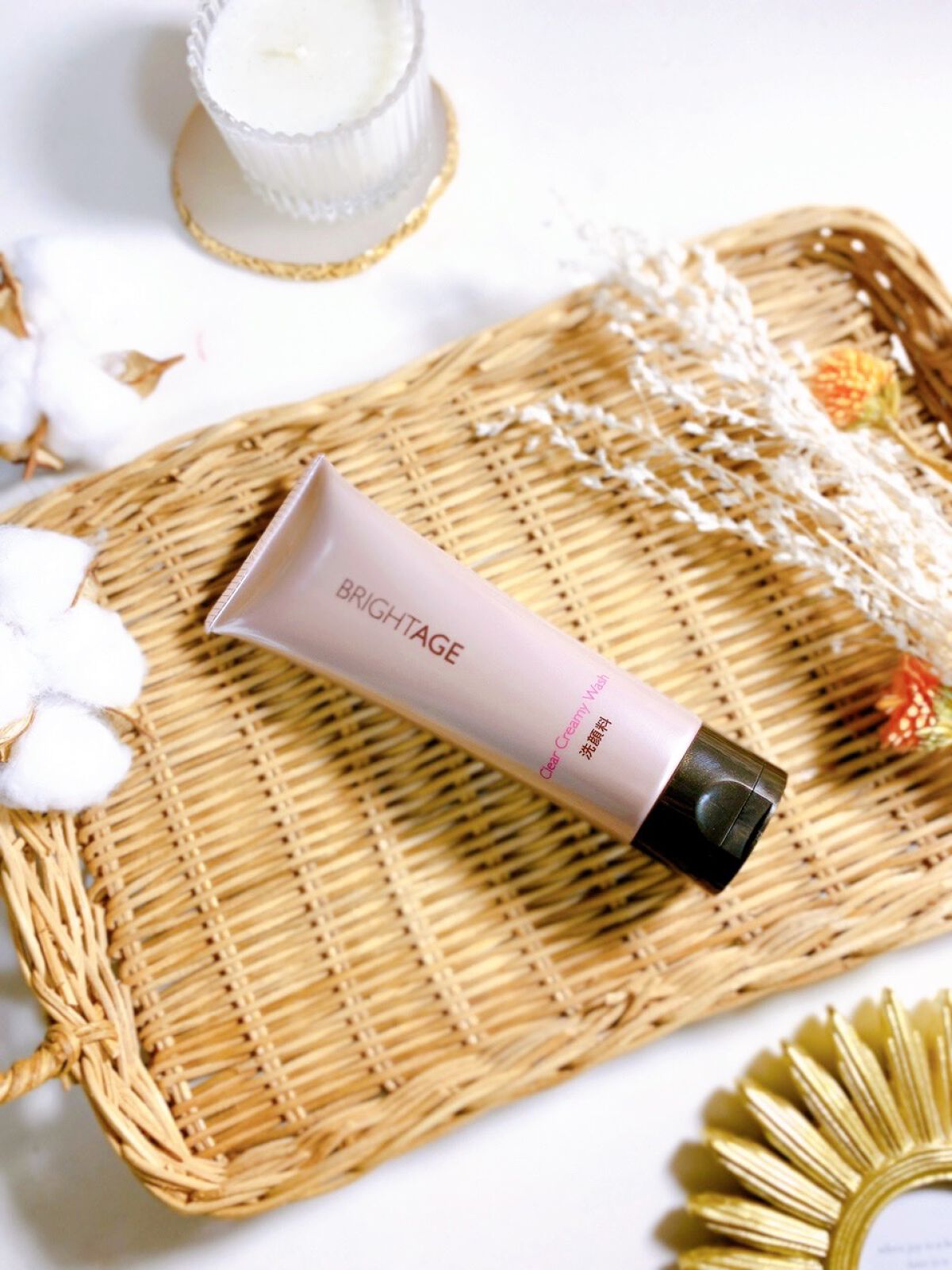 クリア クリーミーウォッシュ/BRIGHTAGE/洗顔フォームを使ったクチコミ（2枚目）