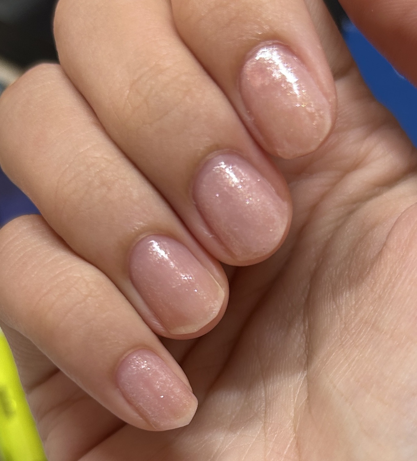 ナチュラルネイルカラーN 114 フラワーペタル/デュカート/マニキュアを使ったクチコミ（3枚目）