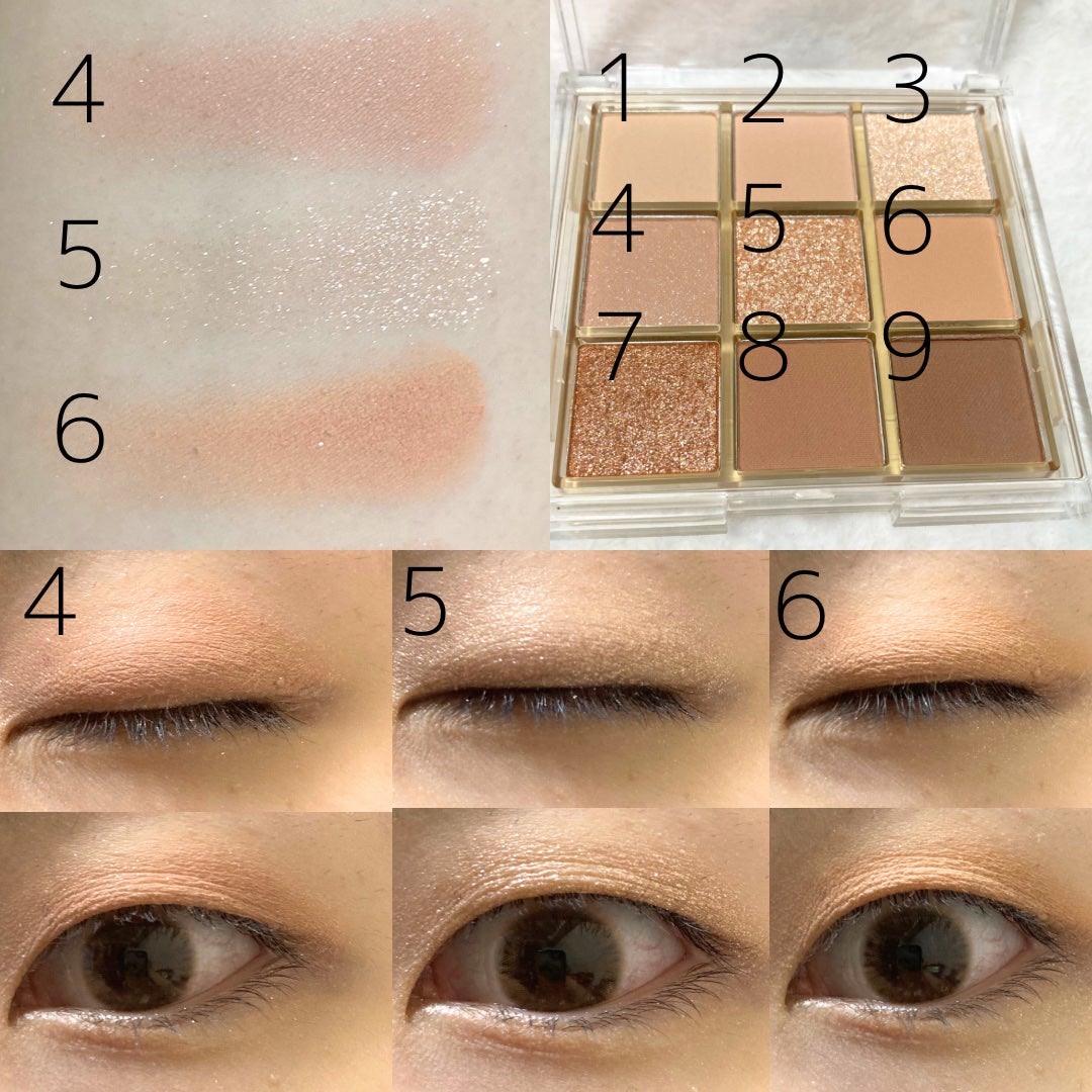 KEYBO FALL IN LOVE SHADOW PALETTE/keybo/アイシャドウパレットを使ったクチコミ(6枚目)