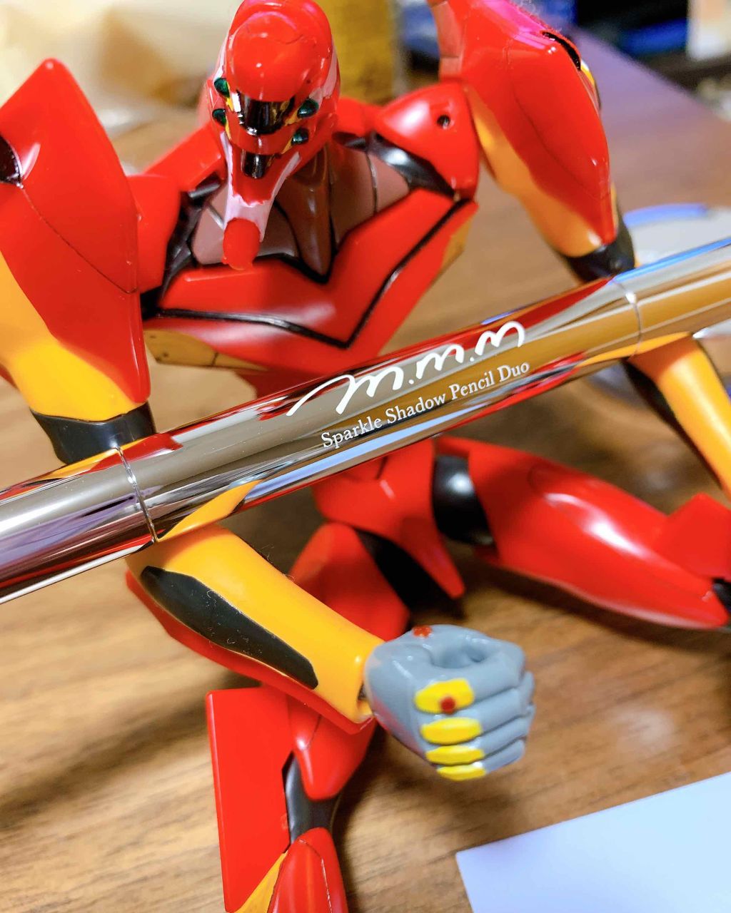 スパークルシャドウペンシルDUO/m.m.m/スティックアイシャドウを使ったクチコミ(1枚目)