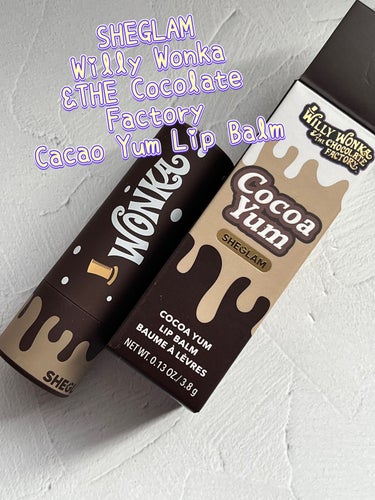 Willy Wonka Cocoa Yum リップクリーム/SHEGLAM/リップケア・リップクリームを使ったクチコミ（3枚目）