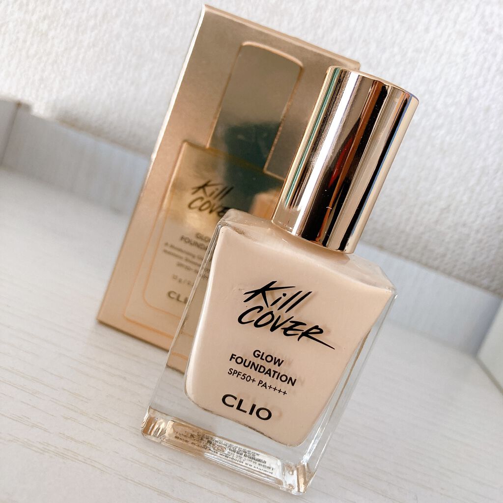 キルカバー グロウ ファンデーション/CLIO/リキッドファンデーションを使ったクチコミ(1枚目)