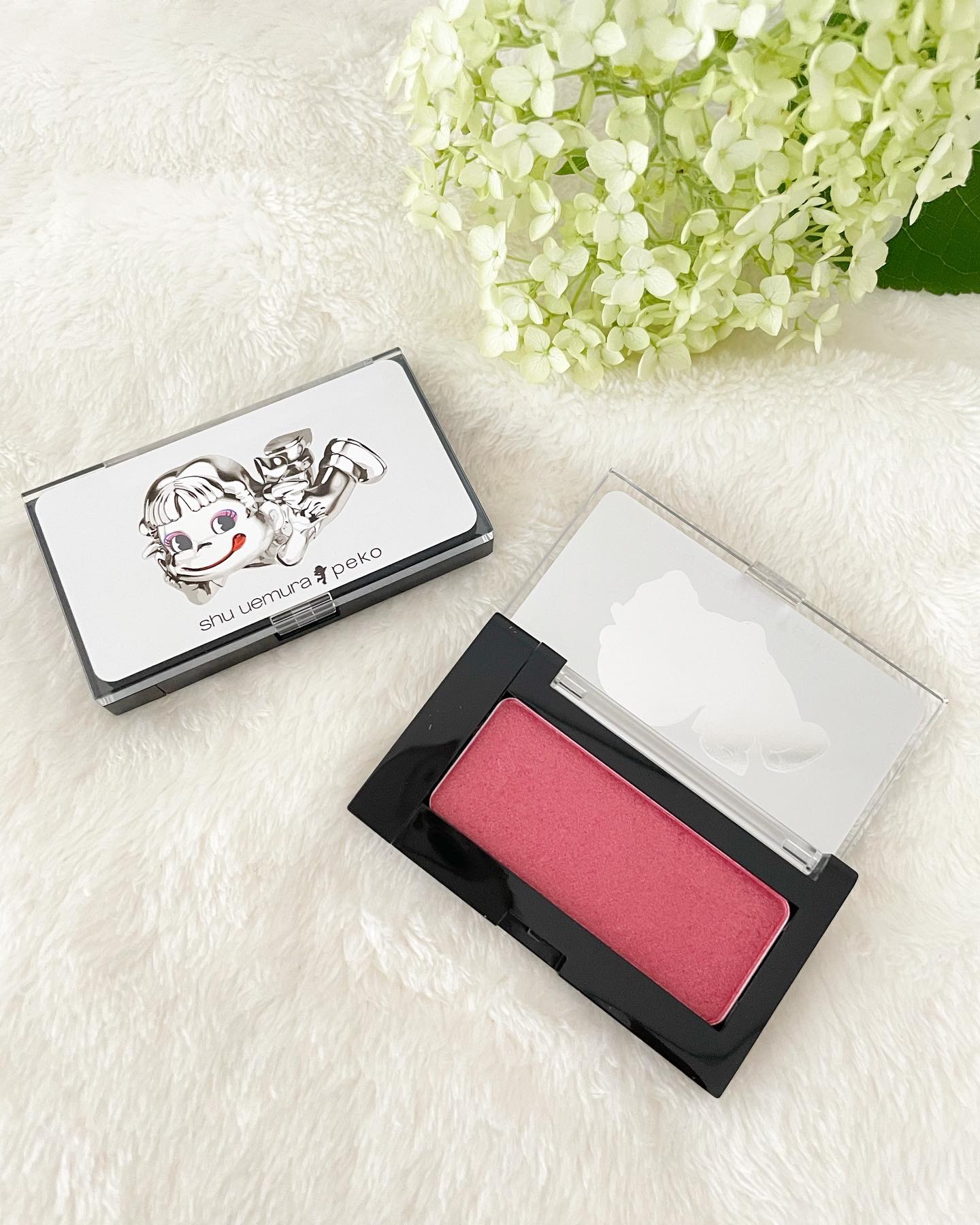 フェイス カラー(レフィル) ストロベリー パフェ/shu uemura/パウダーチークを使ったクチコミ（3枚目）