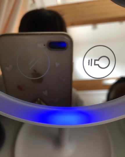 ラビットメイクアップミラーランプ/CCOOL/その他化粧小物を使ったクチコミ(4枚目)