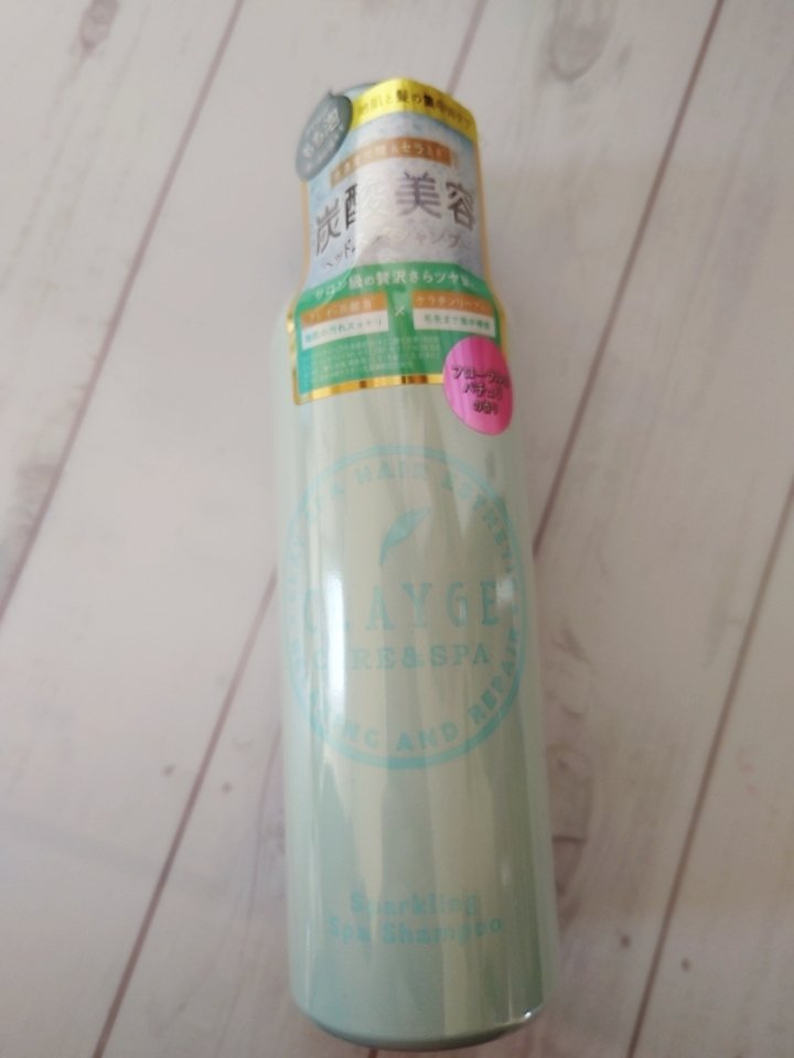 スパークリングスパシャンプー R フローラル＆パチュリの香り/CLAYGE/シャンプー・コンディショナーを使ったクチコミ（1枚目）