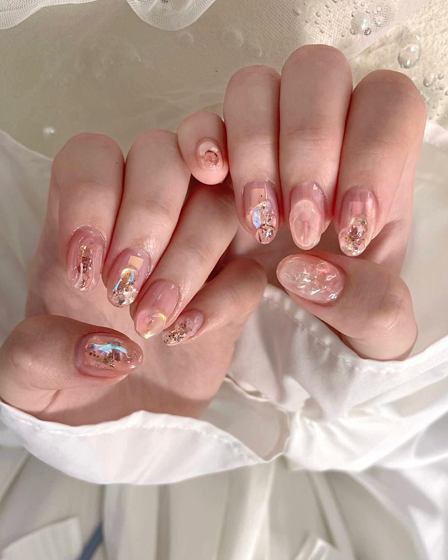 #うるうるネイルのネイルデザイン