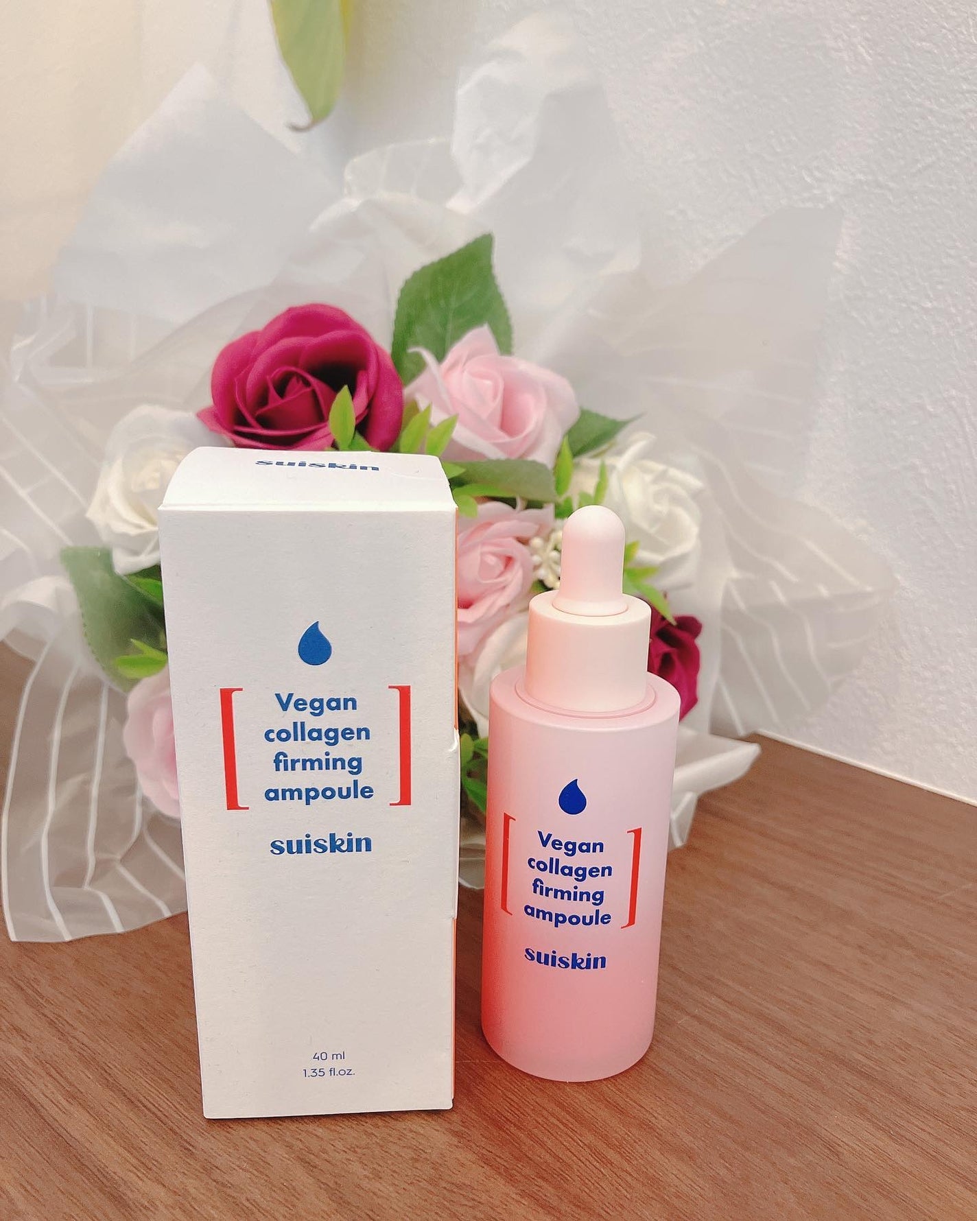 Vegan collagen firming ampoule/suiskin/美容液を使ったクチコミ(5枚目)