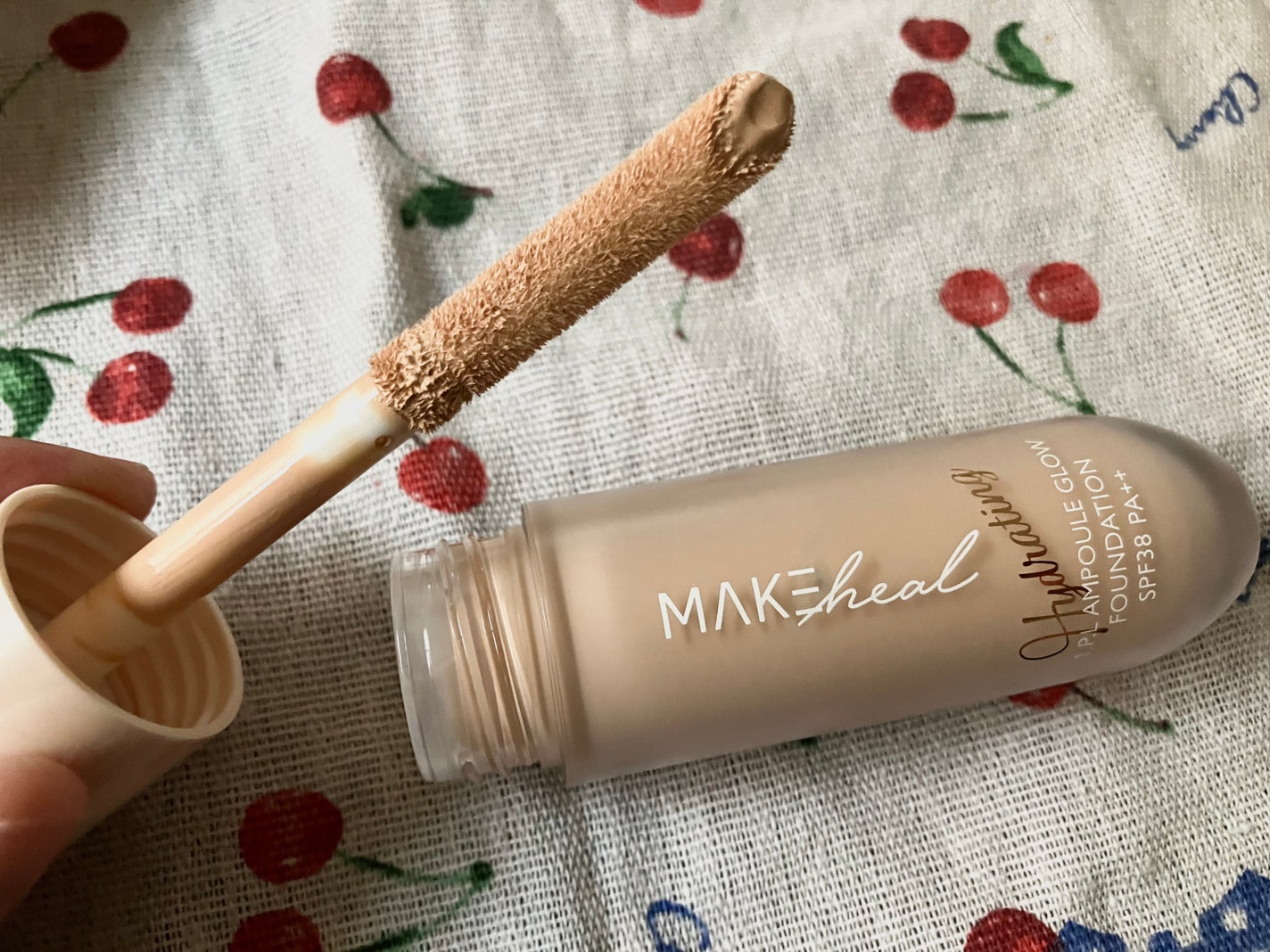 1.P.L AMPOULE GLOW FOUNDDATION/MAKEHEAL/リキッドファンデーションを使ったクチコミ(5枚目)