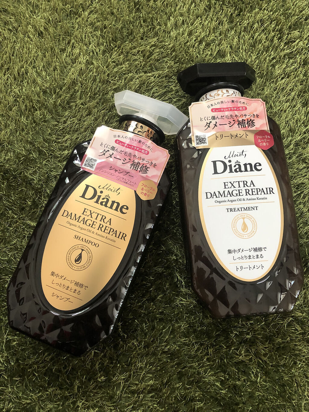 パーフェクトビューティ モイストダイアン エクストラダメージリペア シャンプー/トリートメント/ダイアン/市販シャンプーを使ったクチコミ（1枚目）