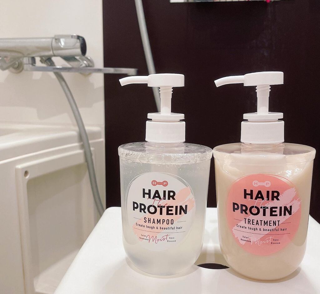 モイストシャンプー/ヘアトリートメント/ヘアザプロテイン/市販シャンプーを使ったクチコミ(9枚目)