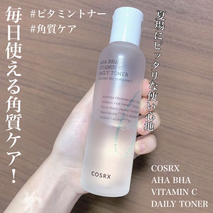 リフレッシュAHA BHA ビタミンC デイリートナー/COSRX/化粧水を使ったクチコミ(1枚目)