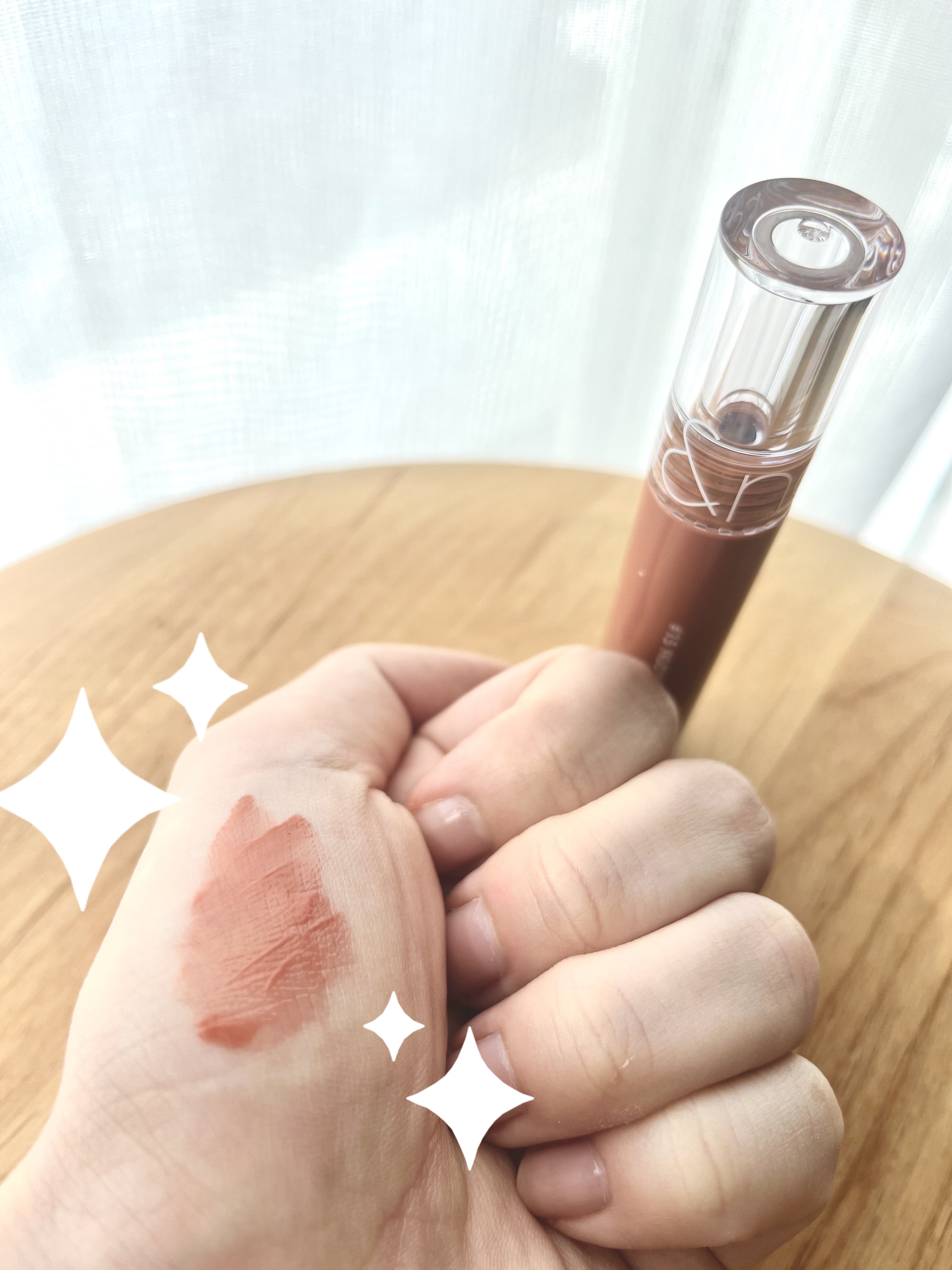 グラスティングウォーターティント/rom&nd/リップティントを使ったクチコミ（2枚目）