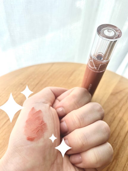 グラスティングウォーターティント/rom&nd/リップティントを使ったクチコミ(2枚目)