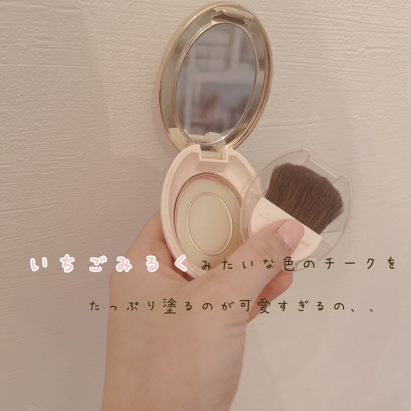 パウダーブラッシュ/レ・メルヴェイユーズ ラデュレ/パウダーチークを使ったクチコミ(2枚目)