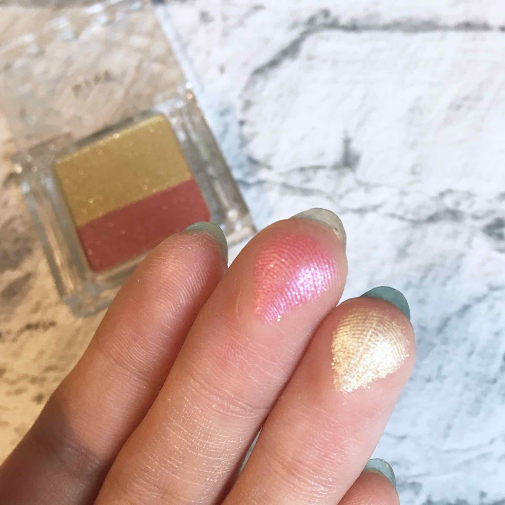 デュアルアイズS 14 Tropic Pink/KiSS/アイシャドウパレットを使ったクチコミ（2枚目）