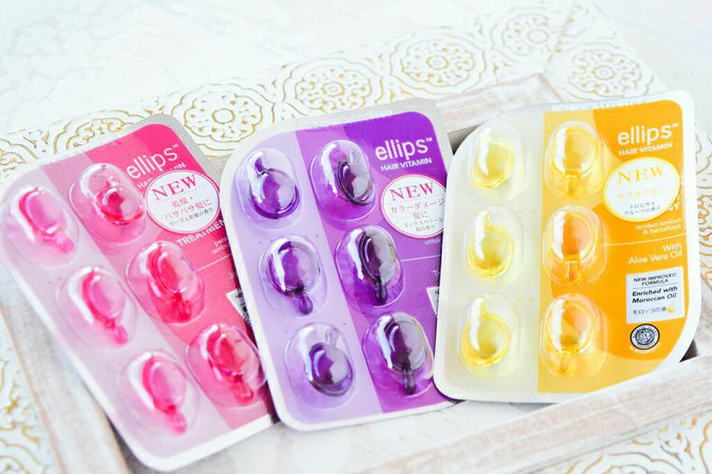 公式ショップ限定セット（シートタイプ）/ellips/ヘアオイルを使ったクチコミ（1枚目）