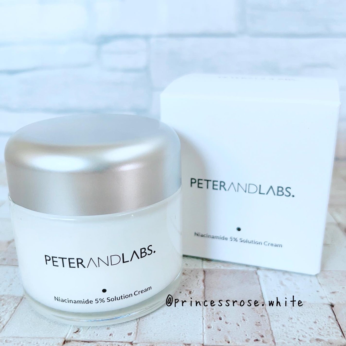 ナイアシンアミド5% ソリューション モイスチャークリーム/PETERANDLABS/フェイスクリームを使ったクチコミ(7枚目)