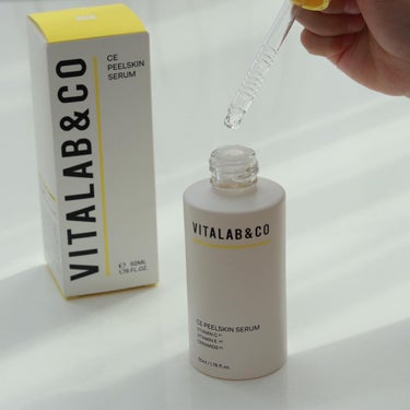 ビタラボ CEピールスキンセラム/VITALAB＆CO/美容液を使ったクチコミ（7枚目）