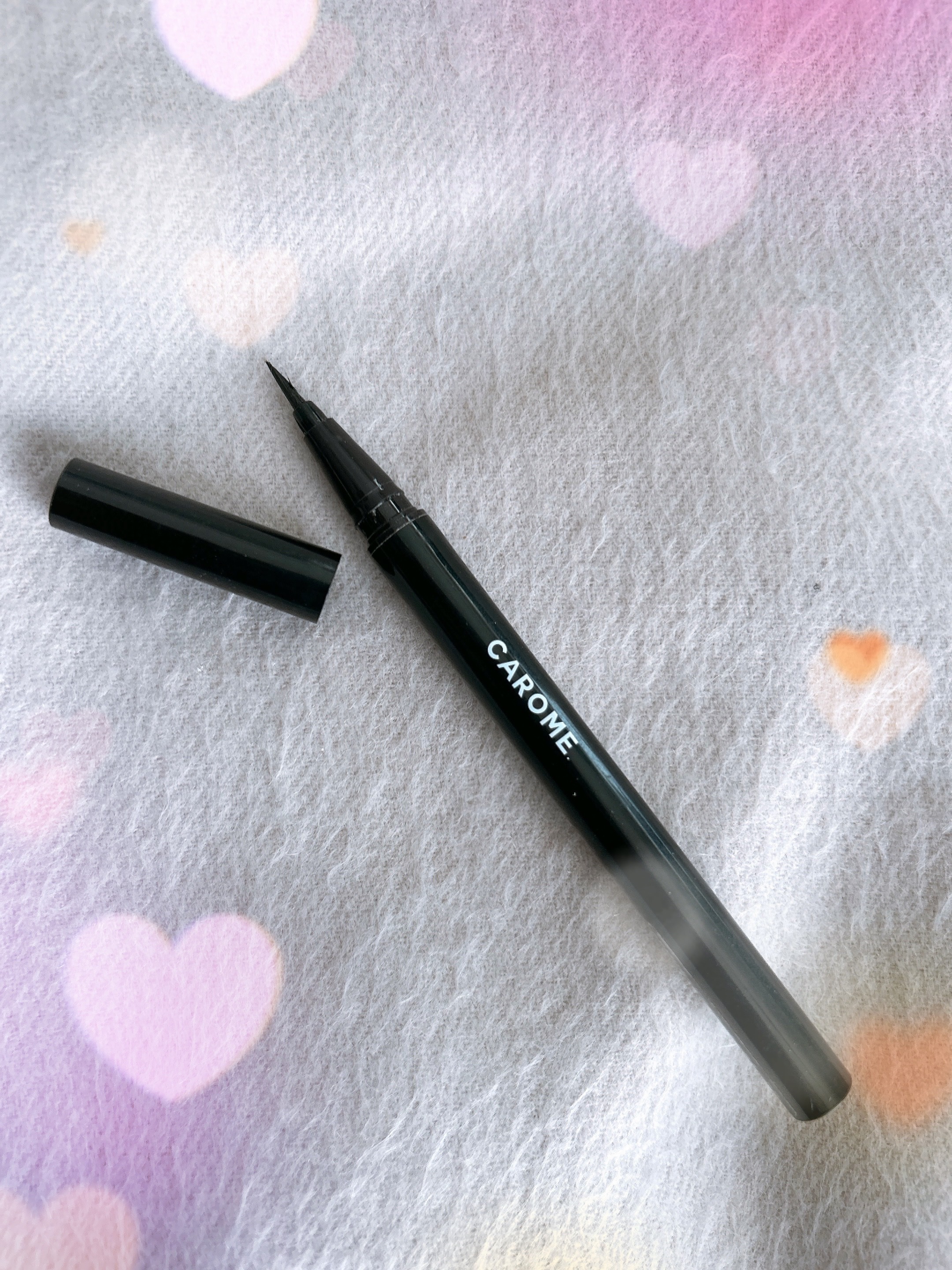 リキッドアイライナー ブラウンブラック/CAROME./リキッドアイライナーを使ったクチコミ（1枚目）