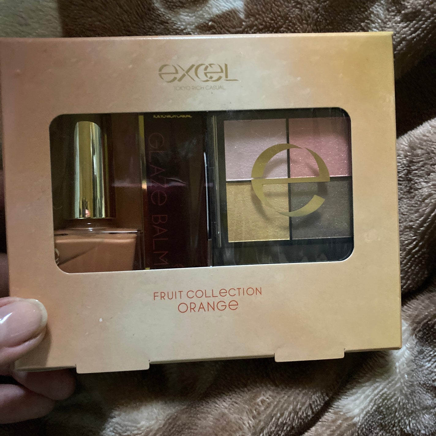 グレイズバームリップ/excel/口紅を使ったクチコミ(2枚目)