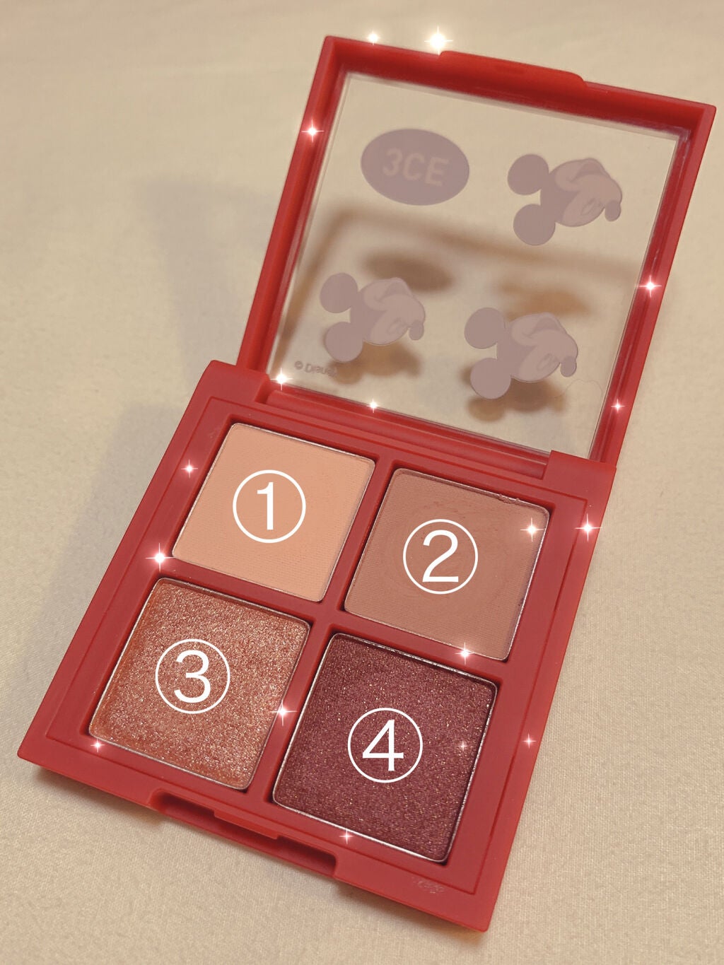 3CE ミニ マルチアイカラーパレット/3CE/アイシャドウパレットを使ったクチコミ(2枚目)