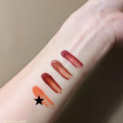 ウォーターブラーリングフィクシングティント/wakemake/リップティントを使ったクチコミ(6枚目)