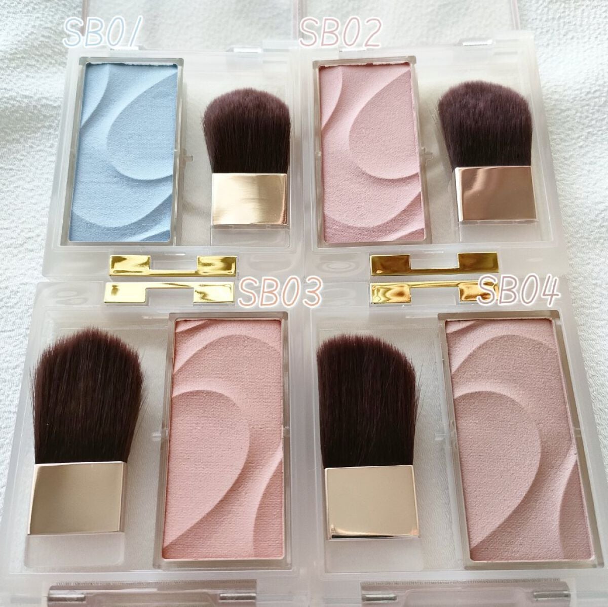 シームレストーン ブラッシュ/excel/パウダーチークを使ったクチコミ(2枚目)