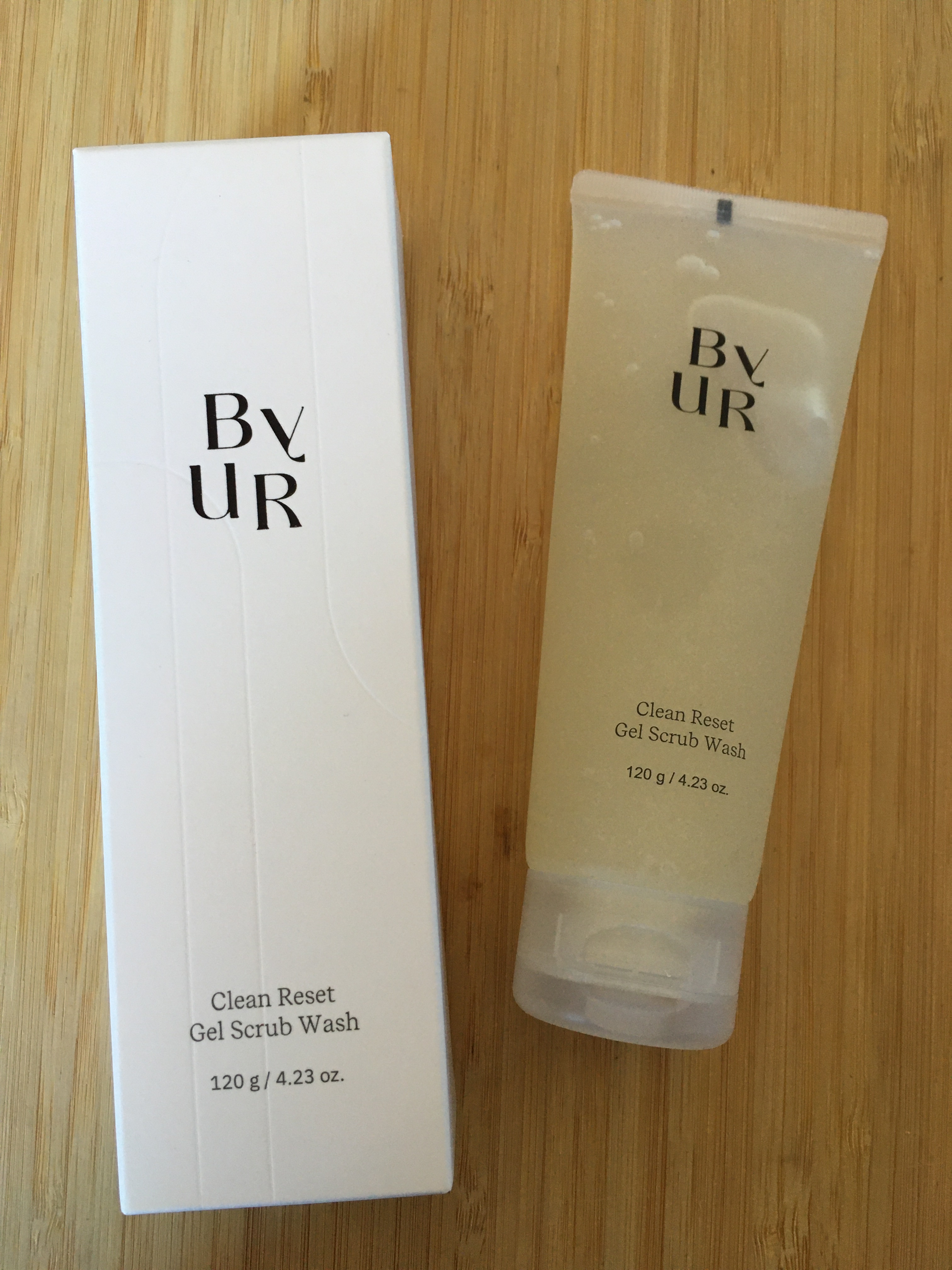 クリーンリセット ジェルスクラブウォッシュ/ByUR/その他洗顔料を使ったクチコミ（1枚目）