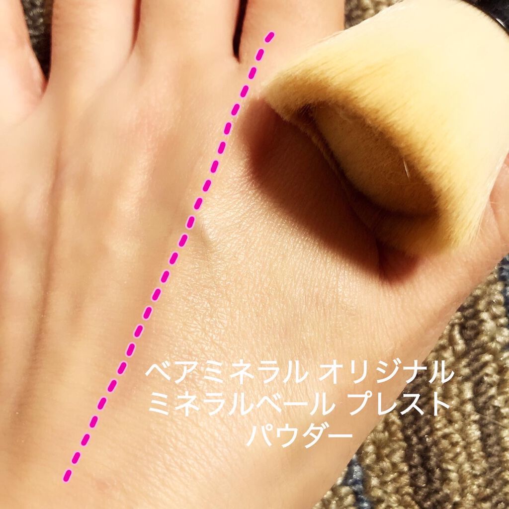 オリジナル ミネラルベール プレスト パウダー トランスルーセント/bareMinerals/プレストパウダーを使ったクチコミ（3枚目）